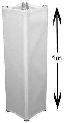 Duratruss TrussCover 1m B1 White