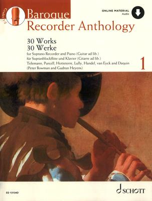 Schott Baroque Recorder Anthology 1