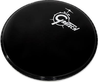 Gretsch Drums 18" Bass Drum Head Black /Logo"