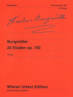 Wiener Urtext Edition Burgmüller 25 Etüden op. 100