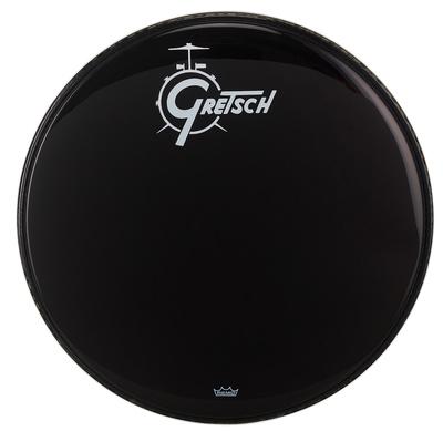 Gretsch Drums 20" Bass Drum Head Black/Logo"