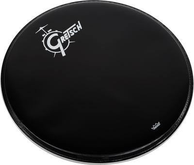 Gretsch Drums 22" Bass Drum Head Black/Logo"