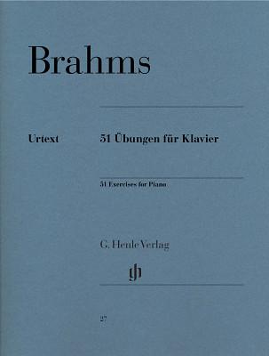 Henle Verlag Brahms 51 Übungen für Klavier
