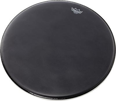 Remo 22" Powerstroke 3 Black Suede"
