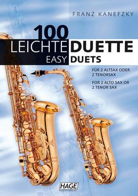 Hage Musikverlag 100 Leichte Duette Saxophon