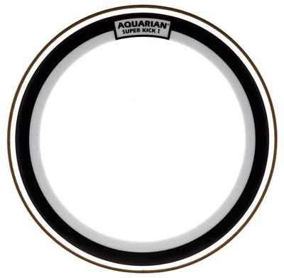 Aquarian 24" Super Kick Clear Bass Drum"