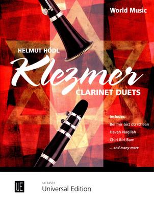 Universal Edition Klezmer Clarinet Duets