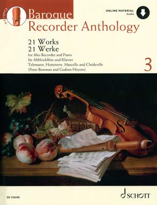 Schott Baroque Recorder Anthology 3