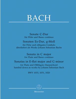 Bärenreiter Bach 3 Sonatan Flöte