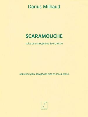Editions Salabert Milhaud Scaramouche A-Sax