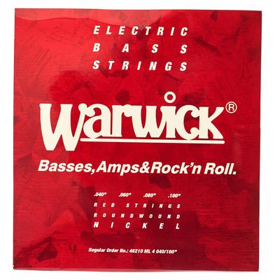 Warwick 46210 Red Strings Nickel