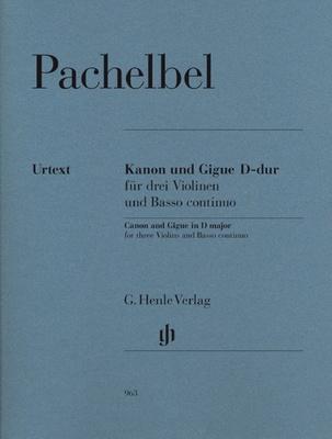 Henle Verlag Pachelbel Canon Gigue D Major