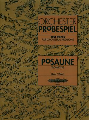 Edition Peters Orchester Probespiel Posaune