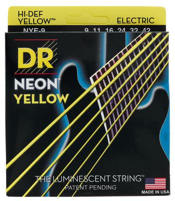 DR Strings Neon Yellow NYE-9