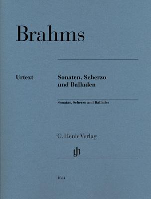 Henle Verlag Brahms Sonate Scherzo Ballade