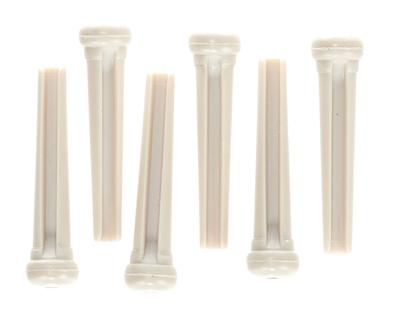 Graph Tech PP1182-00 Bridge Pin Set Wh