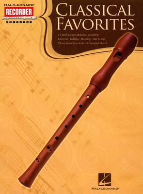 Hal Leonard Classical Favorites Recorder