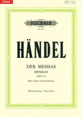 Edition Peters Händel Der Messias HWV56