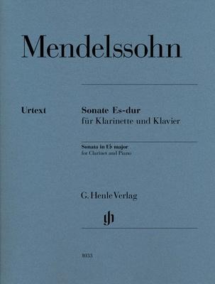 Henle Verlag Mendelssohn Klarinettensonate