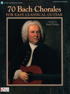 Cherry Lane Music Company 70 Bach Chorales Easy Guitar