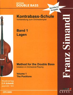 C.F. Schmidt Musikverlag Kontrabass-Schule 1