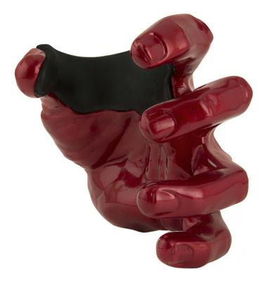 GuitarGrip Male Hand Red Metallic Left