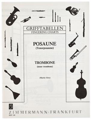 Zimmermann Verlag Grifftabelle Posaune