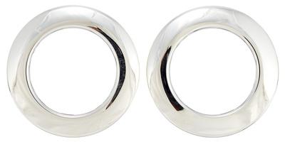 Bass Drum O's 2" Chrome round HC2"