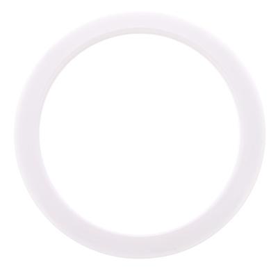 Bass Drum O's 4" White round HW4"