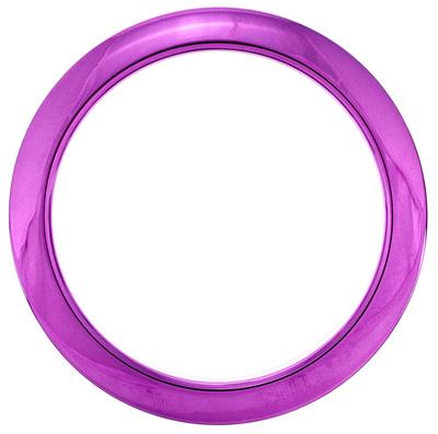 Bass Drum O's 4" Purple Chrome round HCP4"