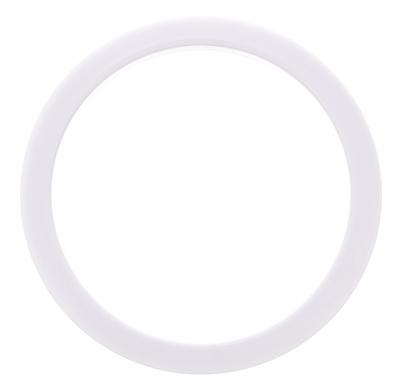 Bass Drum O's 5" White round HW5"