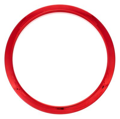 Bass Drum O's 6" Red Chrome round HCR6"