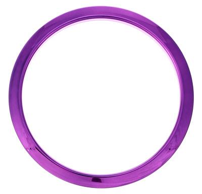 Bass Drum O's 6" Purple Chrome round HCP6"