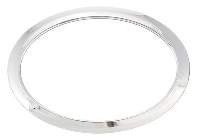 Bass Drum O's 6" Chrome Oval HOC6"