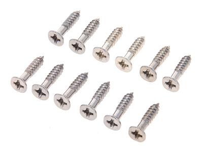 Harley Benton Parts Pickguard Screws Chrome