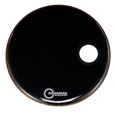 Aquarian 24" Regulator Black Bass Drum"