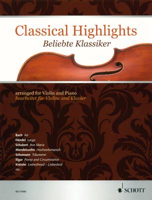Schott Classical Highlights Violin