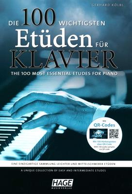 Hage Musikverlag 100 Etudes Piano