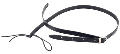 Harley Benton Mandolin Leather Strap Black