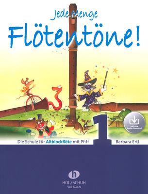 Holzschuh Verlag Jede Menge Flötentöne 1 Alt DL