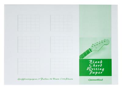 Quercus Blank Chord Notepad A5