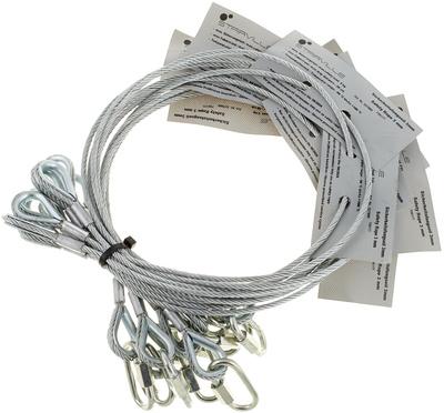 Stairville Safety Set 60cm/3mm 10pcs.