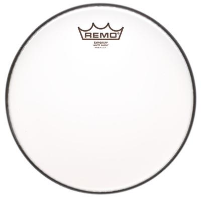 Remo 10" Emperor White Suede"