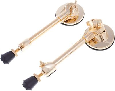 DW Bass Drum Legs Pair Gold