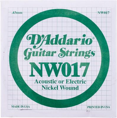 Daddario NW017 Single String