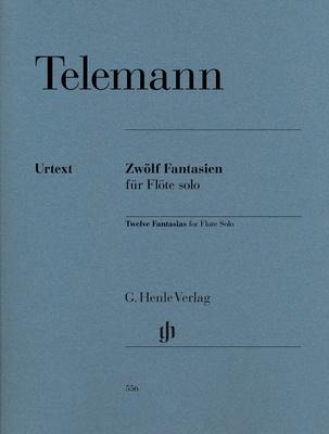 Henle Verlag Telemann Zwölf Fantasien Flöte