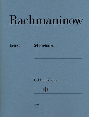 Henle Verlag Rachmaninow 24 Préludes