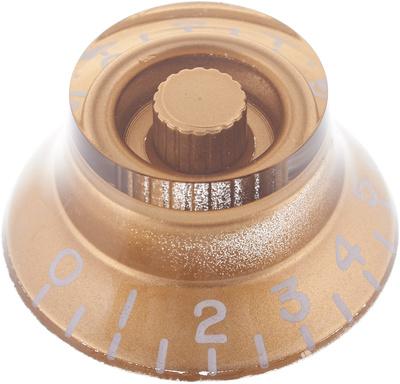Harley Benton Parts SC-Style Top Hat Knob GD