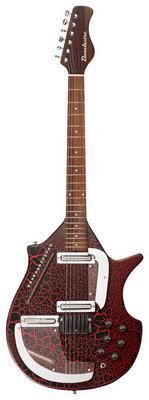 Danelectro Sitar Red Crackle