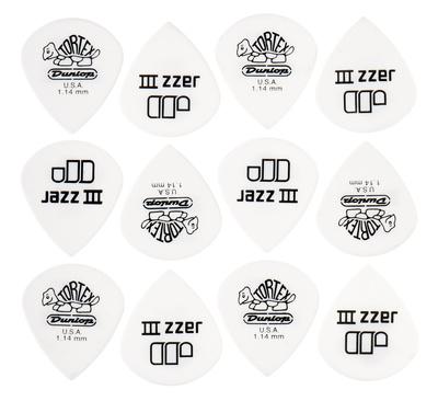 Dunlop Tortex Jazz III White 1,14